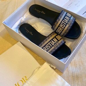 Christian Dior slides